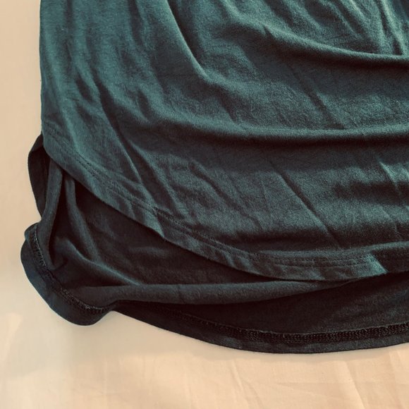 Merona Medium Blue Short Sleeve Square Neck Top Size XS - Picture 6 of 9